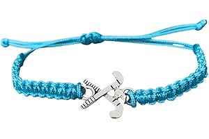 Sportybella Field Hockey Charm Bracelet