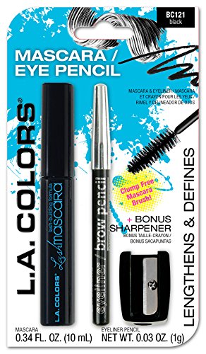 Amazon Com L A Colors Mascara Eyeliner Pencil Sharpener Black 1 Ounce Beauty