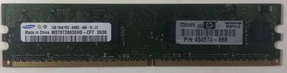 Amazon | SAMSUNG Memory 1GB 1Rx8 PC2-6400U-666-12-ZZ