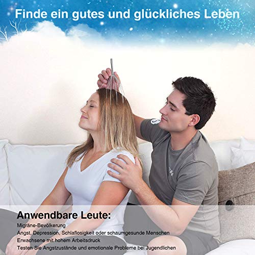 Kopfmassagegerät CUSMAY mit 20 Massagefingern für Entspannung
