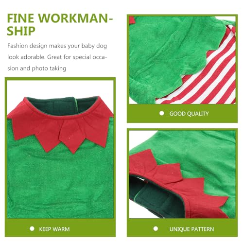 Disfraz Navideño para Perro Talla L Color Verde miniatura 4