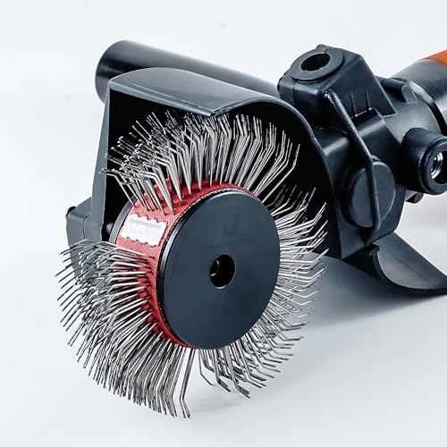 Image of 5PCS, Abrasive Carbon Steel Belts, Bent Tip Coarse Wire Wheel Removal Tool for Efficient Surface Preparation and Rust Removal (5, Abrasive Carbon Steel Belts)