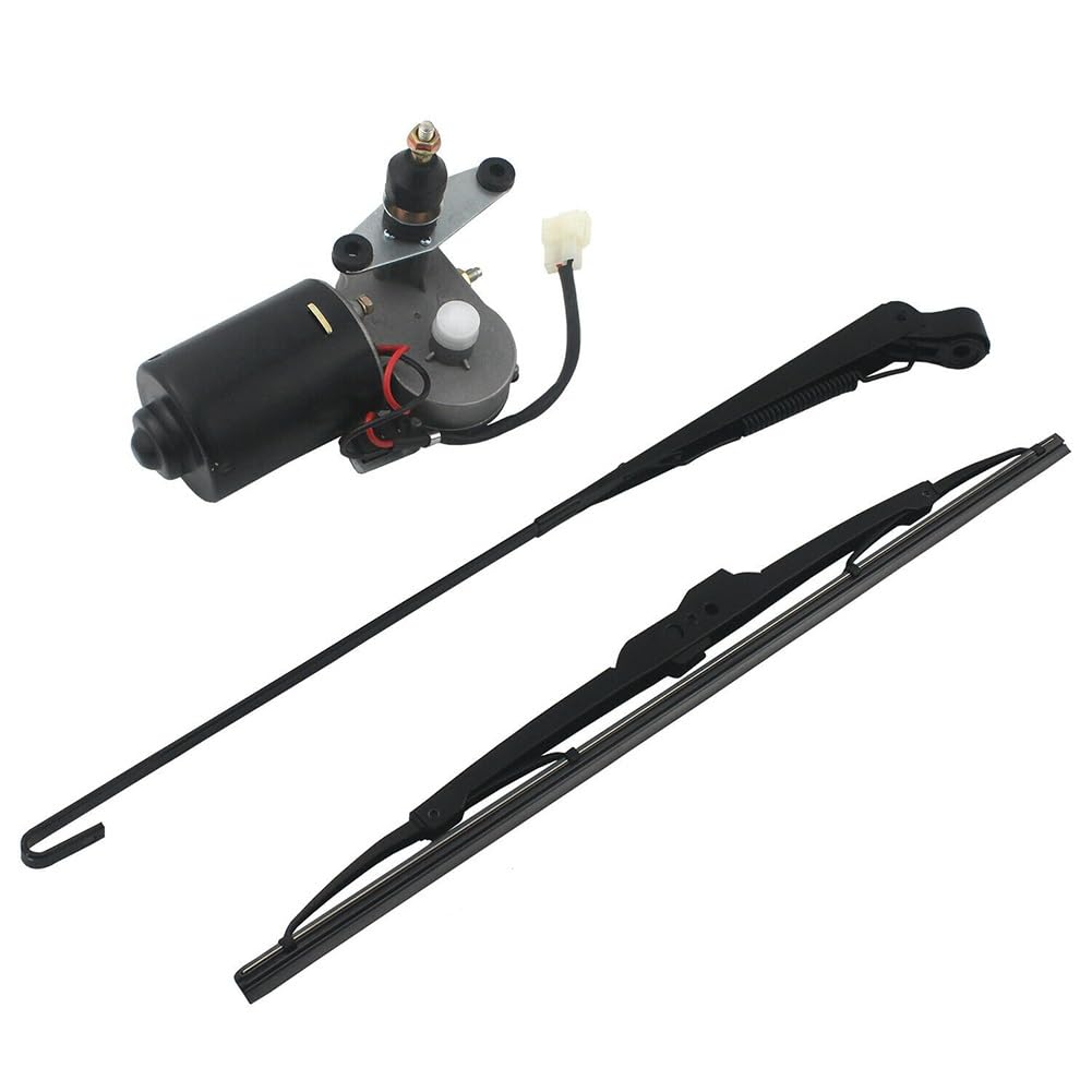 Essuie-glace électrique UTV, en polycarbonate, à revêtement dur, avec moteur 12 V, pour Polaris Ranger RZR 900, 1000, Can Am