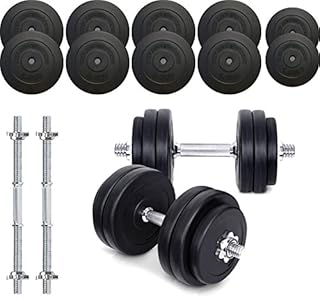 TNP Accessories® Dumbbell Weights Set 15KG / 20KG / 30KG / 40KG / 50KG Dumbbells Bar Set