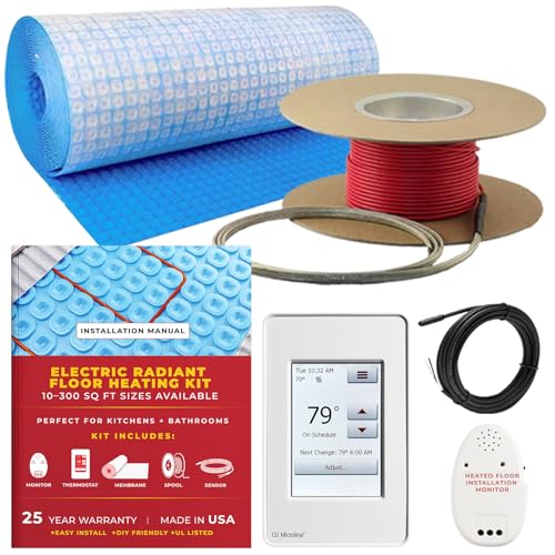 Warming Systems – 260 Sqft Electric Radiant Floor Heating Kit