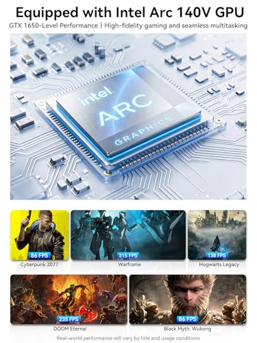 Image of GMKtec K13 Gaming Mini PC AI Intel Ultra 7 256V (up to 4.8GHz) (Beats i9-13900HK / R7 8745HS), Desktop Computer NPU /GPU: 115 Tops, 5GbE LAN, Dual USB4, 16GB LPDDR5X, 1TB SSD