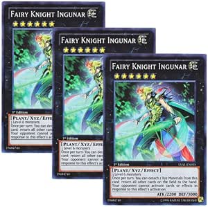 Fairy Knight Ingunar - LVAL-EN055 - Super Rare - 1st Edition YuGiOh