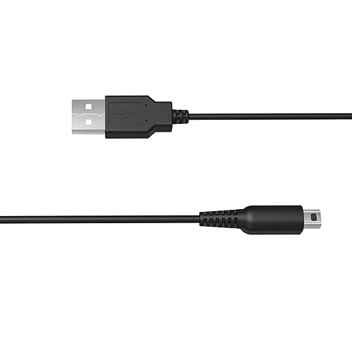 Miniatura 4 de HAUZIK Cable de carga USB compatible con Nintendo 3DS, 3DS XL, nuevo 3DS, nuevo 3DS XL, DSi, DSi XL, 2DS, nuevo 2DS XL LL (4 pies, 2 unidades)
