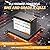 FLLYROWER 12V Lithium Battery 300AH With BMS and 16500 Deep Cycles 12V 300AH Lifepo4 Battery Grade A Cells for Marine Trolling Motor RV camping Solar Golf Cart Off-Grid