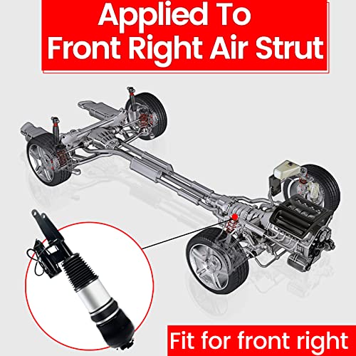 Vigor Front Right Air Strut Absorber Compatible With Benz E280 E300 E320 E350 E500 E550 Car Air Suspension Shock, Oem Replace Part Number 2113209613, 2113202038 #TOP2