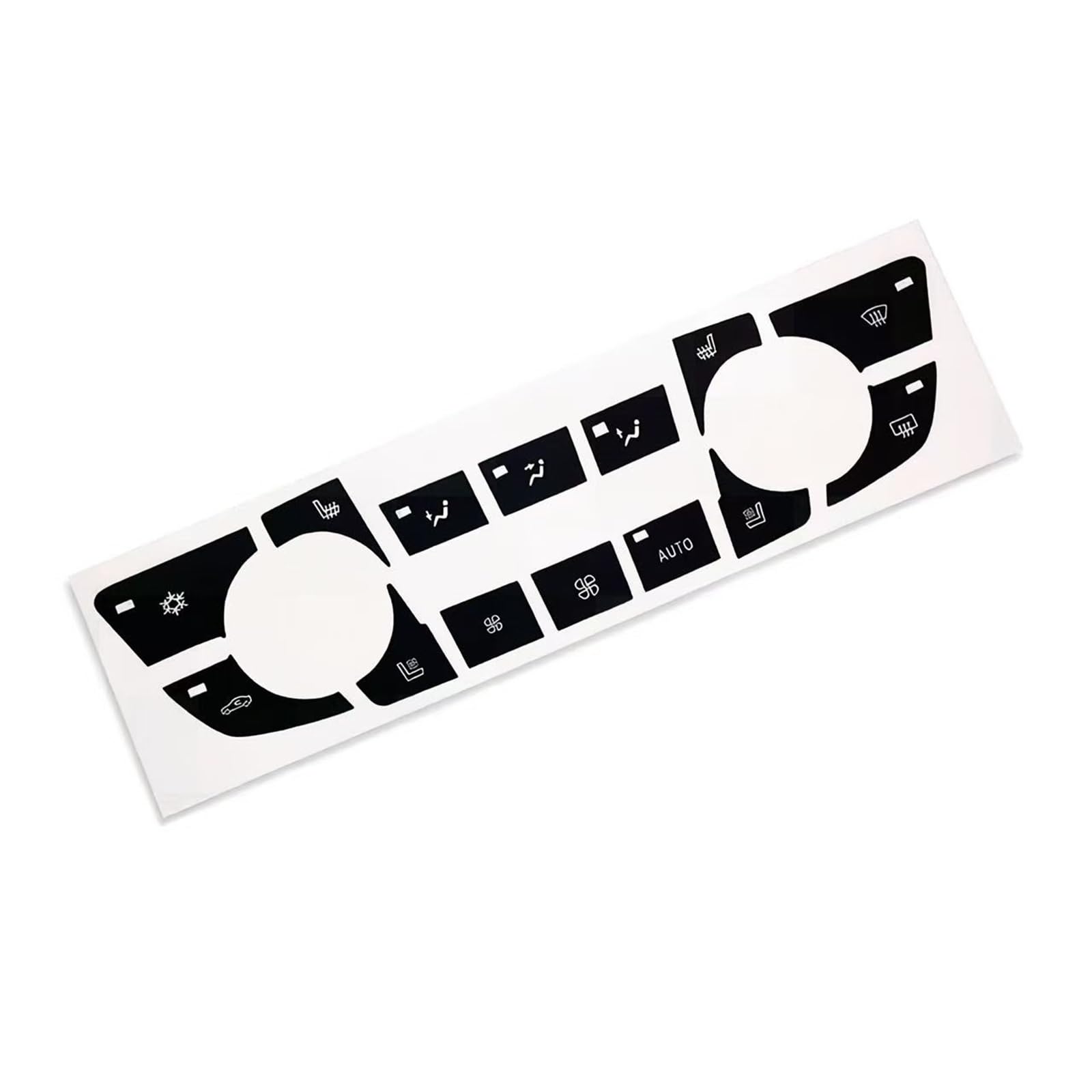 Button Repair Stickers Compatible with Opel for Insignia for G09 for MK1 Accessories Interior Button Sticker Climate Air Panel Replacement Parts