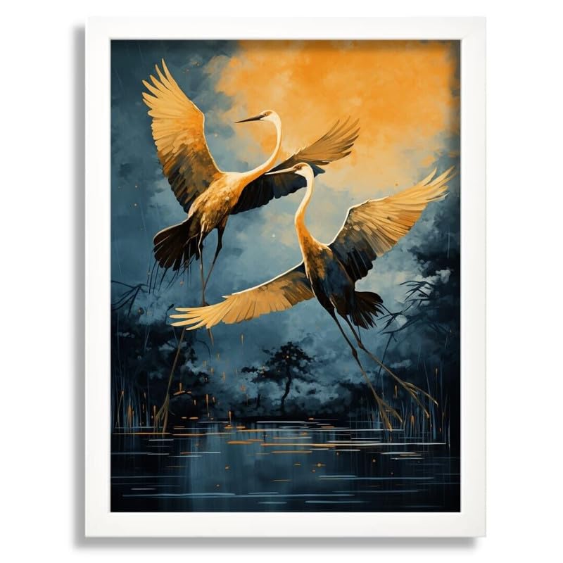 Cormoran Print Unique Artwork Toile Décoration Murale Motivante Salon A0