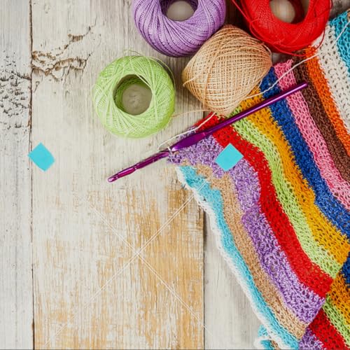 Enhebradores de agujas de coser y bordar largos con mango plástico verde, 20 uds 8