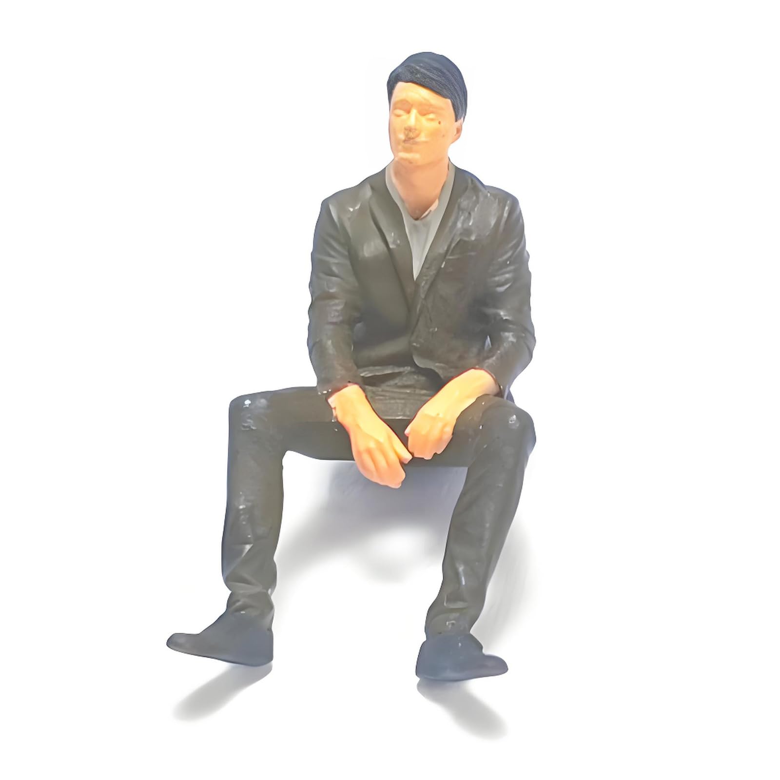 FGDTREE Attractive Small Resin Figurines in Seat Positions 1: 64 Tiny Human Statues Great for Terrariums & Interior Designs Decors Miniature Figurines