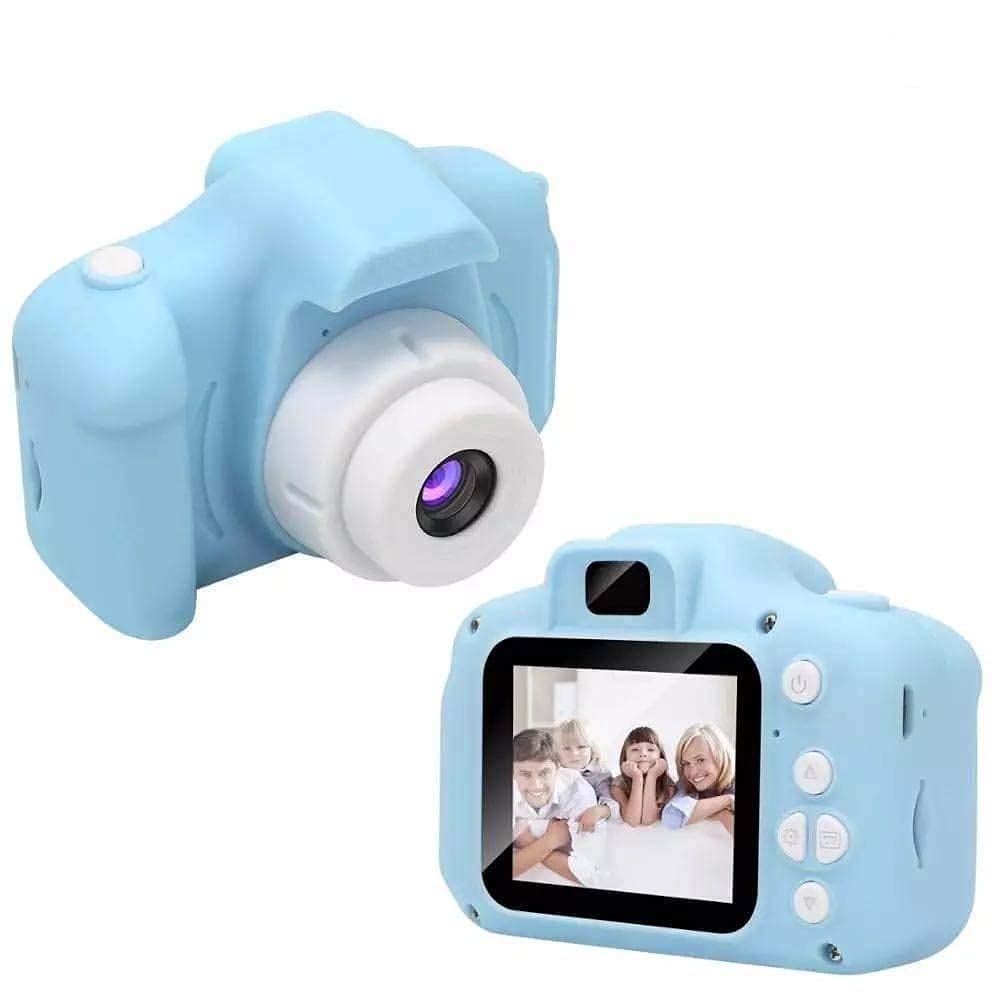 WBD Kids Digital Camera, Web Camera for Computer, Child Video Recorder, Full HD 1080P, Portable, Pink, with Inbuilt Games