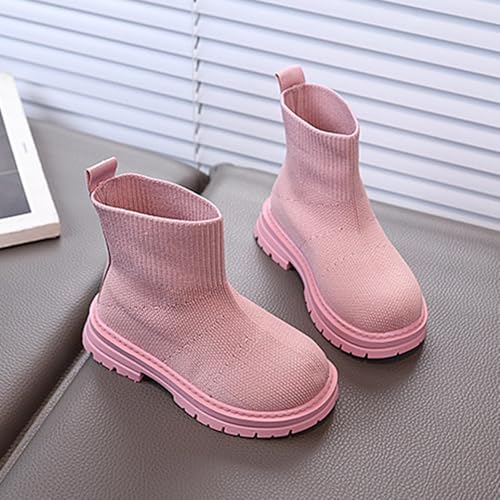 Cotton Ankle Boots for Girls Winter Warm Shoes Casual Solid Color Basic Boots Fall Short Booties Comfort Shoes4
