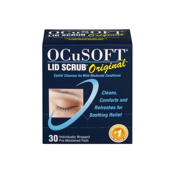 Ocusoft Lid Scrub Original Pre-moistened Pads - 30 Ct (Pack of 3)
