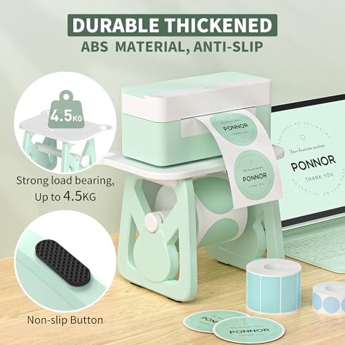 Support PONNOR pour rouleaux d'autocollants et étiquettes de bureau - 6
