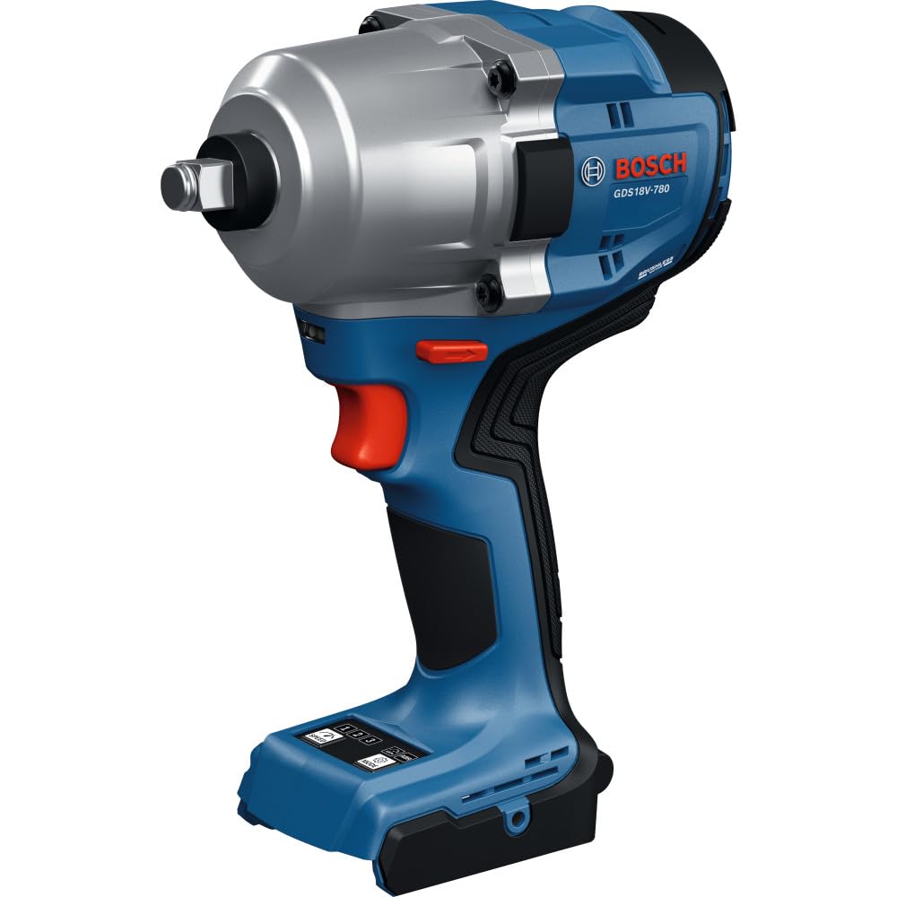 BOSCH GDS18V-780N 18V Brushless ½ In. Mid-Torque Impact Wrench
