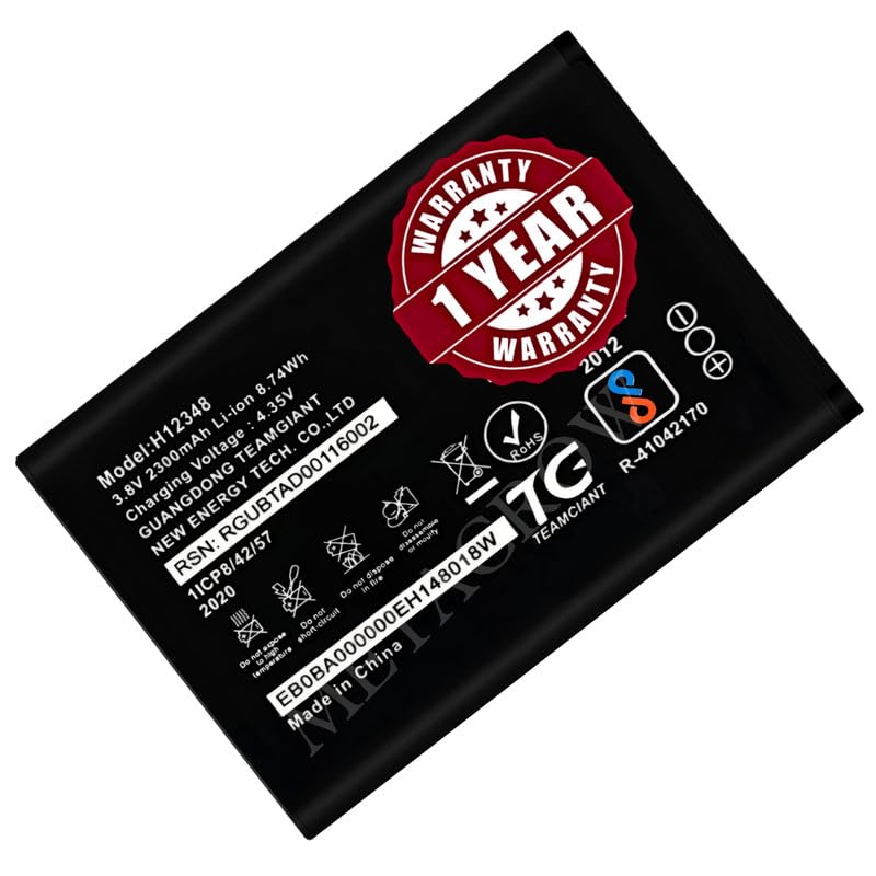 Image of Original H12348 Battery for Reliance Jio WiFi 4G Router JioFi 2 M2 M2S Jio 4G Dongle Battery - (2300mAh) - 1 Year Warranty MC17