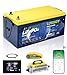 LOSSIGY 48V 100AH Golf Cart Lithium Battery Conversion Kit, Built in 200A Smart BMS, 10.24kW Output, Peak Current 1000A(3-5s), Perfect for Passenger Car, RV, Solar System