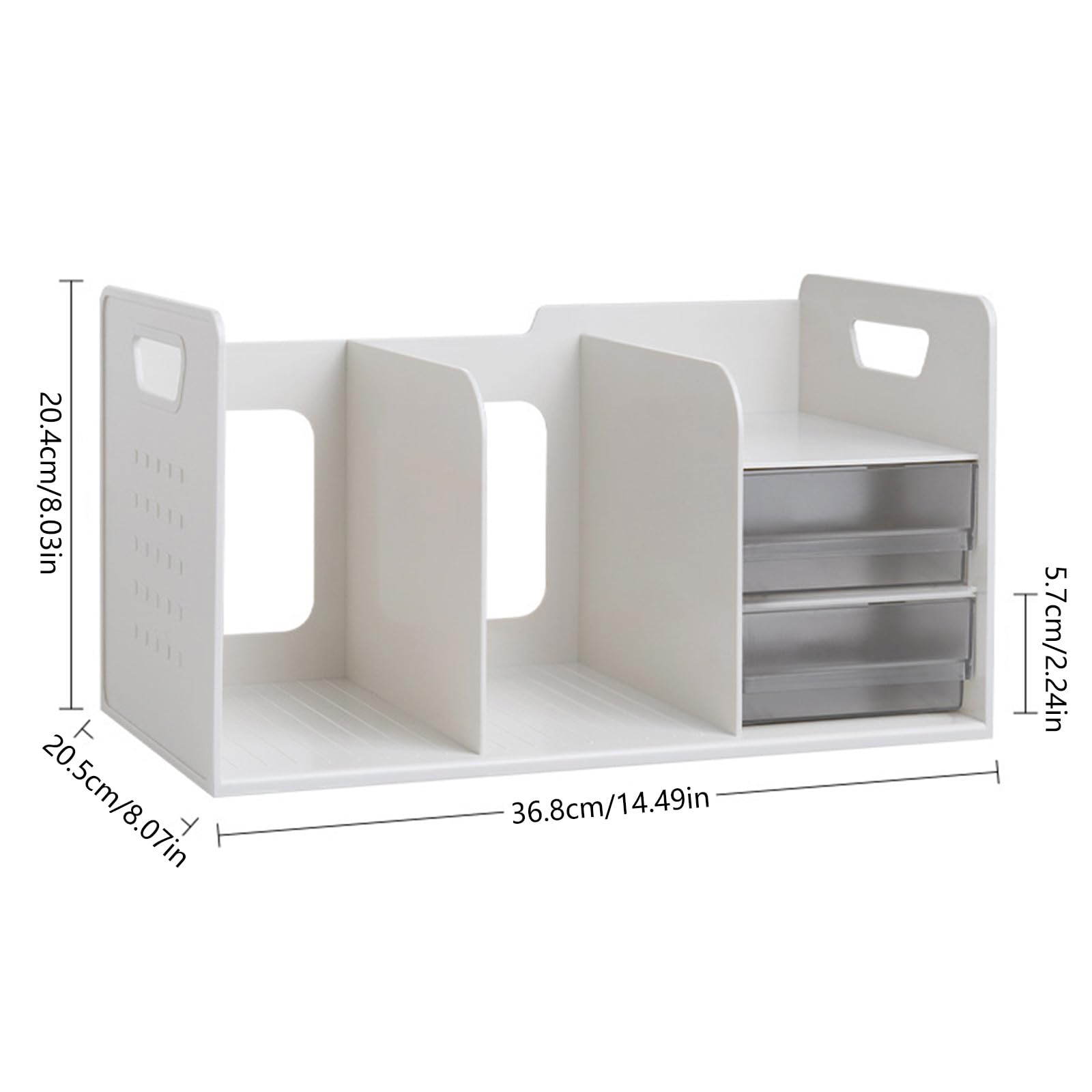 Multifunktionaler Aufbewahrungshalter, Buchstopper, Stifthalter, Buchstopper, Schublade, Schreibtisch Organizer für Bibliothek, Wohnheim, multifunktionale Aufbewahrung, Stift Schublade, Schreibtisch