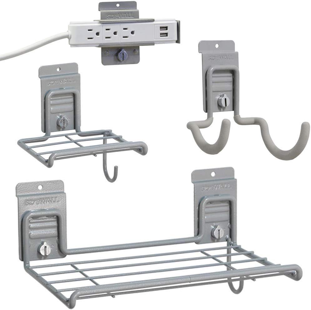 4 Piece Basic Power Tool Accessory Hook Bundle