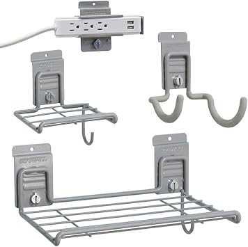4 Piece Basic Power Tool Accessory Hook Bundle