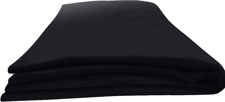 WOWMAX 100% Cotton Triangular Pillow Covers Cases for Our Reading Pillows Large Bolster Headboard Backrest Wedge Pillow Velvet Black Queen