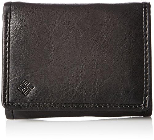 Columbia Men's RFID Leather Wallet - Big Skinny Trifold Vertical Security Protection Credit