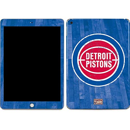 Skinit Decal Tablet Skin Compatible with iPad 9.7in (2018) - Officially Licensed NBA Detroit Pistons Hardwood Classics Design