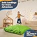 SaferBounce Crash Pad for Kids Sensory | Big 5Ft x 5Ft Or 3Ft x 4Ft | Autism Sensory Crash Mat for Jumping & Play | Crashpad | Soft Foam Landing Pad for Kids | Giant Pillow Mat | Climbing & Gymnastics