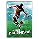 itenga hochwertige Zeugnismappe A4 Motiv Fussball - wattierter Umschlag - 10 Klarsichthüllen in DIN A4 für bis zu 20 Dokumente