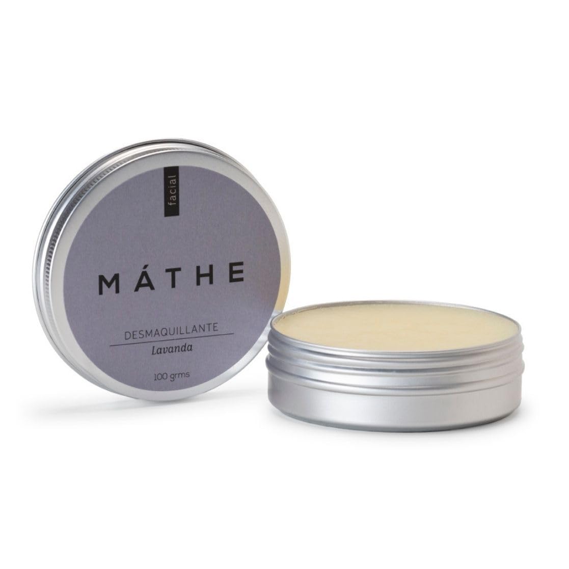 Bálsamo Desmaquillante Natural de Lavanda — Fortalece Pestañas y Elimina Maquillaje Waterproof — Piel Sensible (100 g)