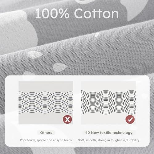 Image of Yoofoss Baby Sleep Sack 18-24 Months Wearable Blanket for Babies 100% Organic Cotton 2-Way Zipper TOG 0.5 Toddler Sleeping Sack 3 Pack, Comfy Lightweight Sleep Sacks