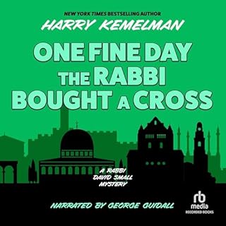 One Fine Day the Rabbi Bought a Cross Audiolibro Por Harry Kemelman arte de portada