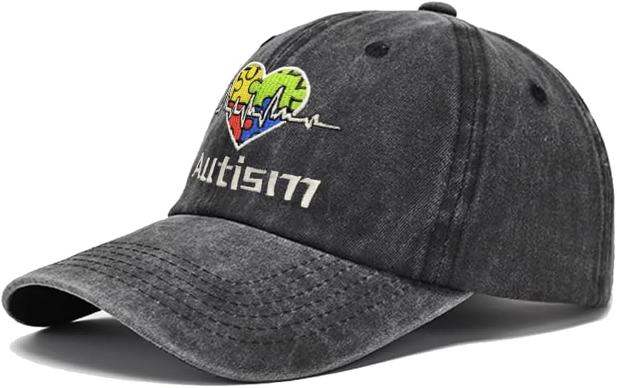Embroidered Washed hat Vintage Cotton Baseball Cap for Men and Women image 2