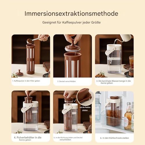 Récipient transparent liquide et café avec couvercle hermétique - 7