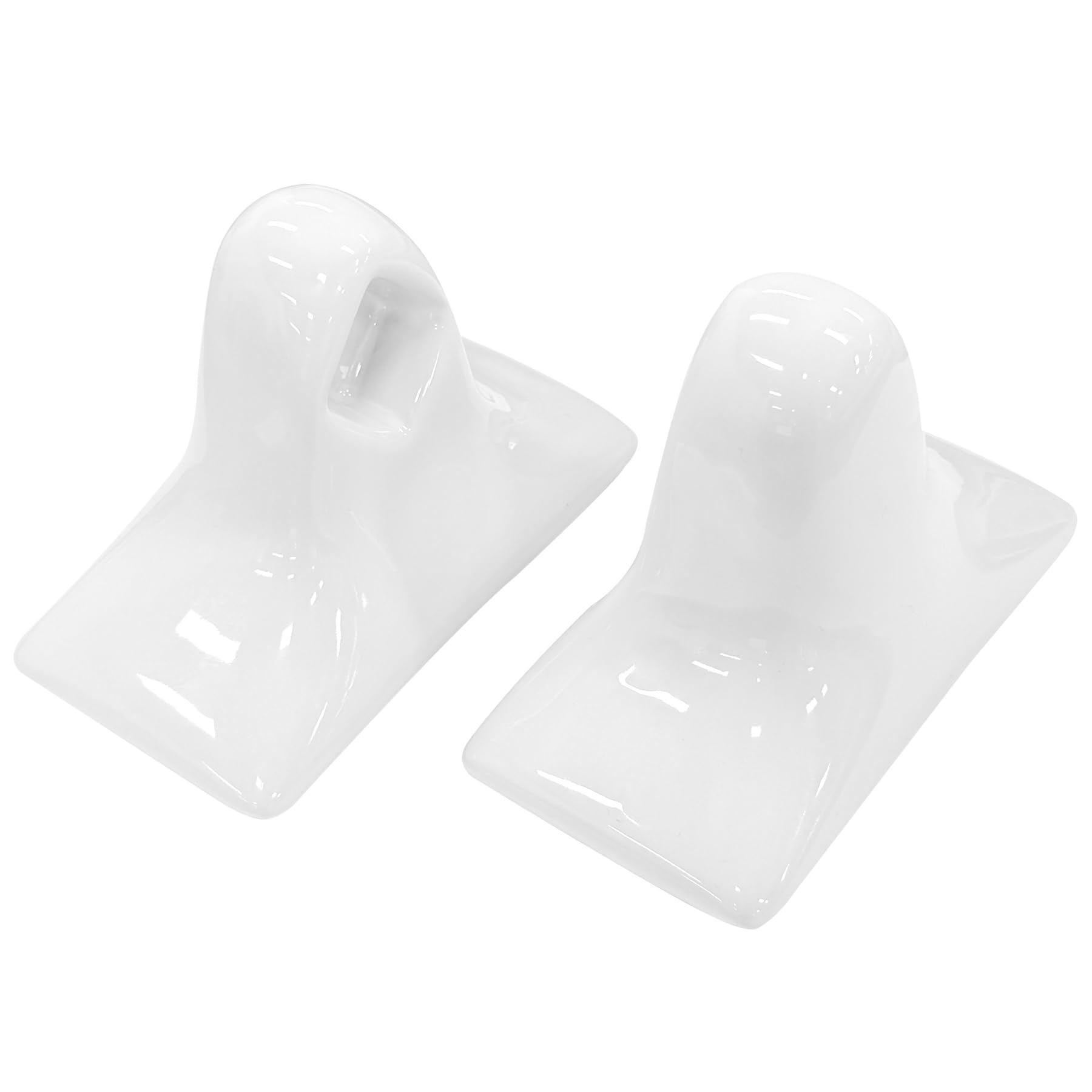 Photo 1 of  Porcelain Towel Bar Rod Rack Post Holder Bracket Tile Set Ceramic Bathroom Towel Holder Porcelain Bathroom Accessories (White), Only one, the other was broken 