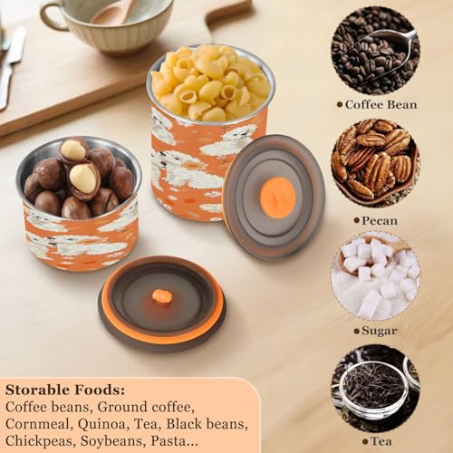 Contenedor de Almacenamiento de Café al Vacío de Acero Inoxidable 30oz miniatura 6