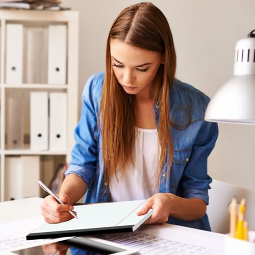 Legal Pads 8.5 x 11 Note Pads, 2 Pack Notepad 8-1/2 x 11 Legal Pad, 30 Sheets/Pad, Legal Pads 8.5 x 11 College Ruled Thick Writing Paper Lined Tablets Paper Pads Notepads for Work  image 4
