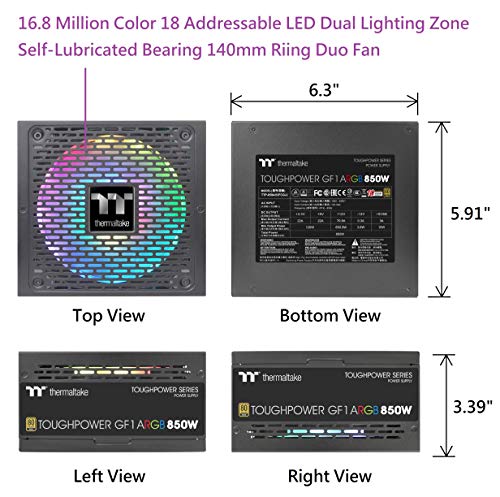 Build My PC, PC Builder, Thermaltake Toughpower GF1