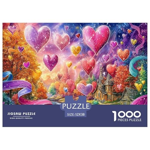 Puzzle 1000pcs Heartland Fantasy pour Adultes Jeu éducatif et Relaxant, 52x38 cm/1000pcs