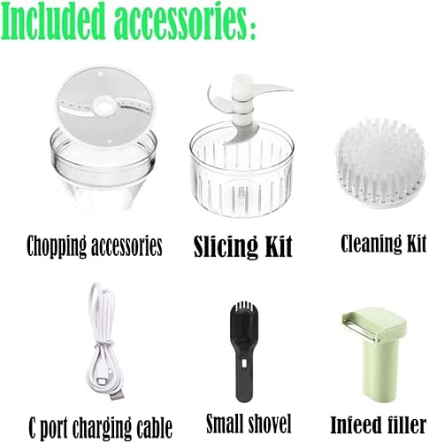 Kitchen Goods KGVC1 Electric Vegetable Cutter Set thumb #5