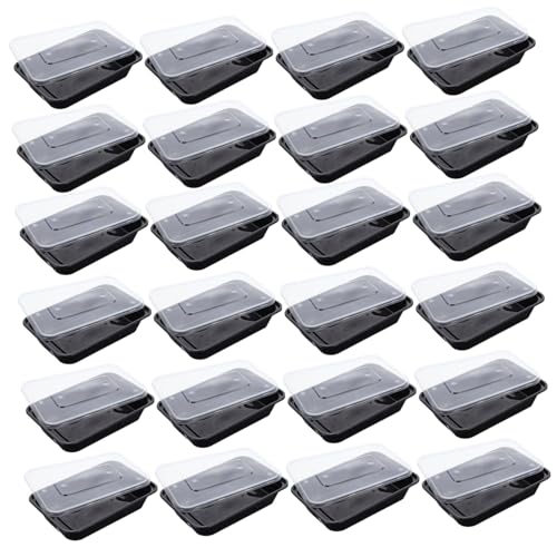 SOLUSTRE 50Pcs Boxes Disposable Food Containers Takeout Boxes for Restaurants Multi Functional for Dried Fruits and Meal Prep Capacity for Go Food Storage