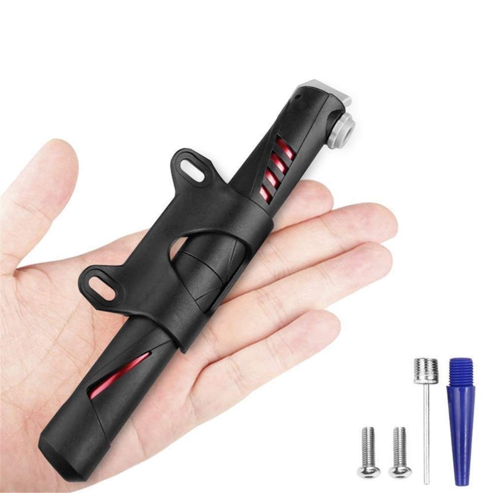 Reparaturwerkzeuge 2er Pack Mini-Fahrradpumpe für Presta- und Schrader-Fahrradpumpenventile Maximaler Luftdruck 120 PSI Fahrradbodenpumpen PRO Fahrradwerkzeug Reparaturteile (Farbe