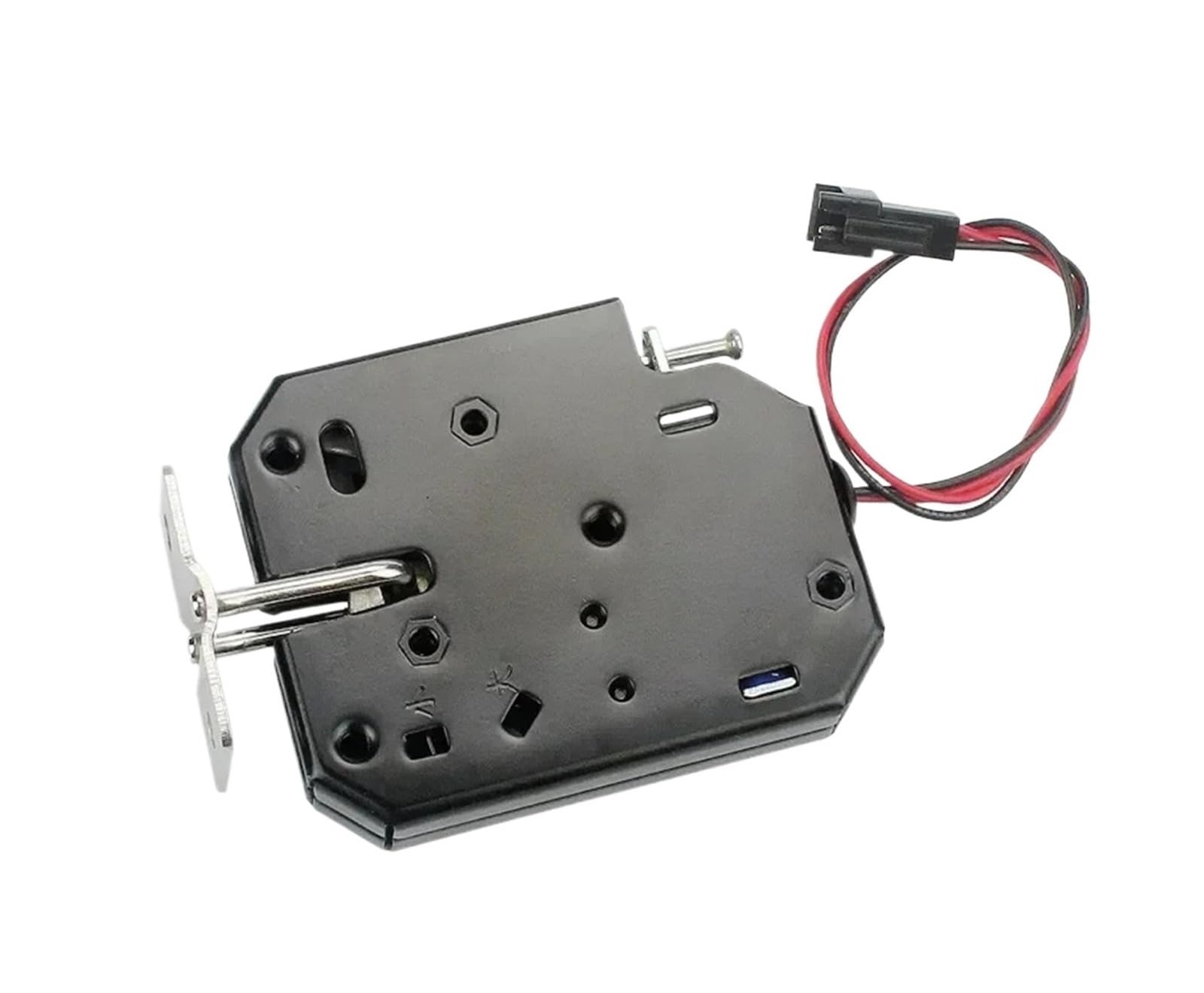 Powsi 5Pcs 4-Wire Door Locks1pcs/5Pcs Dc 12V Small Electromagnetic Lock Vending Electric Control Cabinet Door Electronic Lock