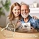 Joyvado Geschenk für Papa, Herzförmige Acryl Briefbeschwerer, Papa Geschenk von Tochter Sohn zum Vatertag Geburtstag Weihnachten