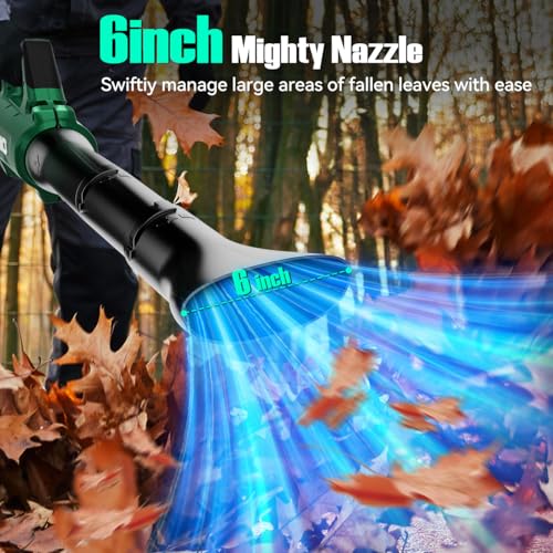 Image of KIMO Leaf Blower Cordless Turbo Mode and 3 Speeds