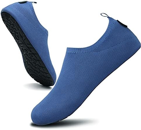 SAGUARO Herren Damen Hausschuhe, leichte, rutschfeste Hausschuhe für Unisex, Mesh, atmungsaktive Hausschuhe, Größe 36-47